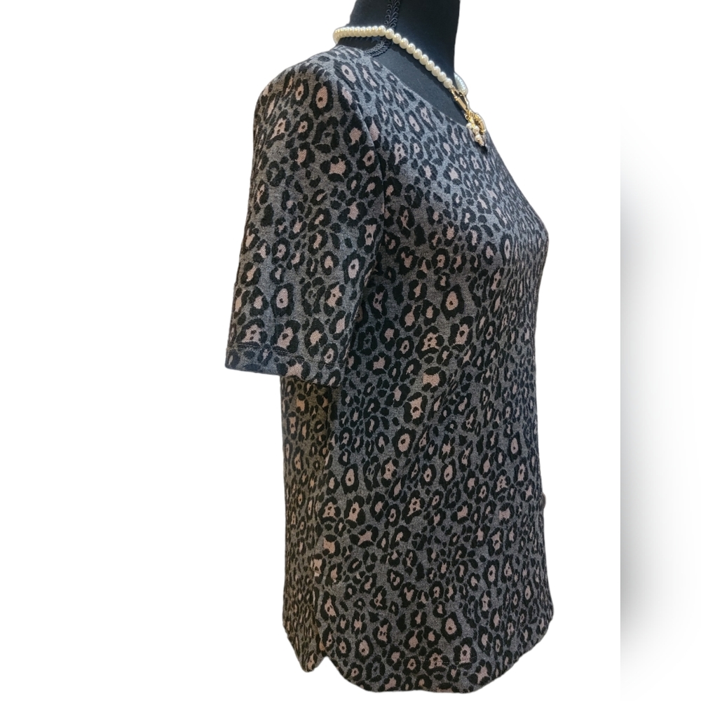 Leopard Print Blouse - image 3